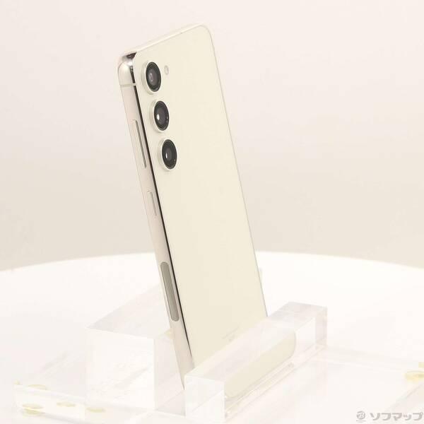 中古〕SAMSUNG(サムスン) Galaxy S23 256GB クリーム SCG19 au