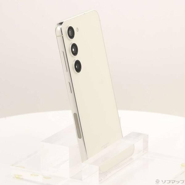 Galaxy S23 クリーム 256GB au 中古〕SAMSUNG(サムスン) Galaxy S23 256GB クリーム SCG19 au SIM