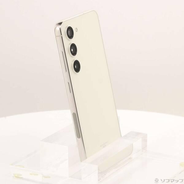 Samsung Galaxy S23 クリーム au版 ムスビー｜即日発送可Galaxy S23 8GB/256GB クリーム SCG19 AU版