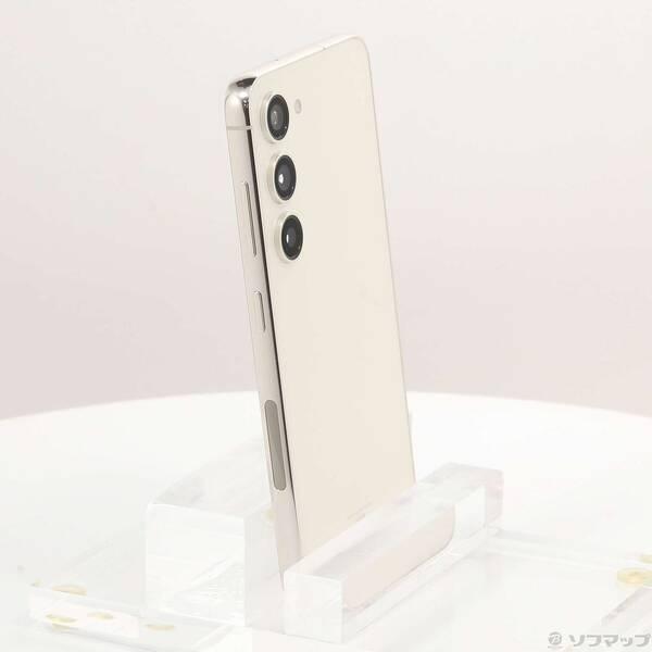 〔中古〕SAMSUNG(サムスン) Galaxy S23 256GB クリーム SCG19 au SIMフリー〔344-ud〕 |  | 03