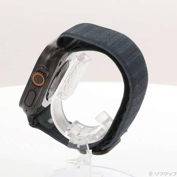 〔中古〕Apple(アップル) Apple Watch Ultra 2 GPS + Cellular 49mm ブラックチタニウムケース ダークグリーンアルパインループ〔377-ud〕 |  | 01
