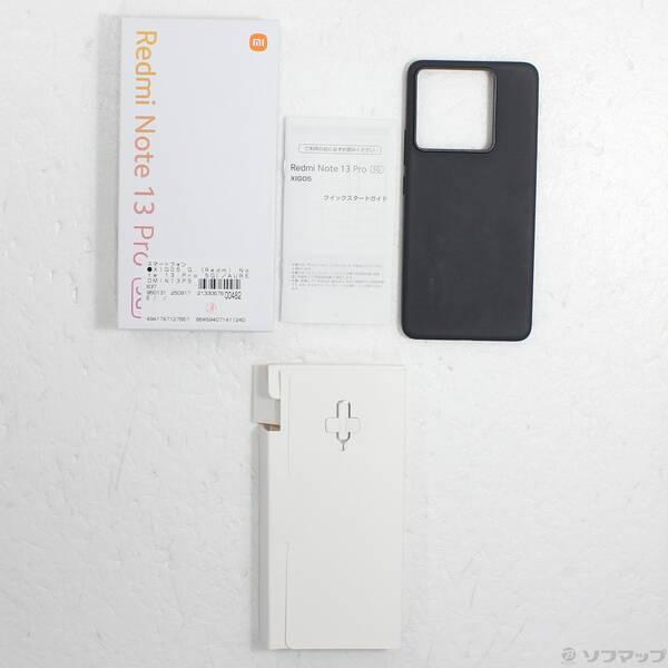 〔中古〕Xiaomi(シャオミ) Redmi Note 13 Pro 5G 256GB オーシャンティール XIG05 au SIMフリー〔305-ud〕 |  | 04