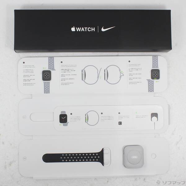 〔中古〕Apple Watch Series 6 Nike GPS + Cellular 44mm スペースグレイアルミニウムケース アンスラサイト／ブラックNikeスポーツバンド〔377-ud〕 |  | 04