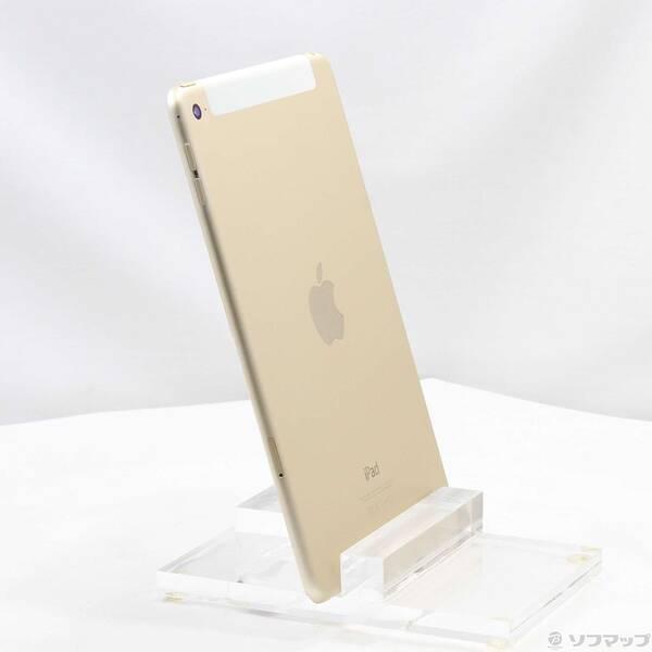 〔中古〕Apple(アップル) iPad mini 4 128GB ゴールド MK782J／A docomoロック解除SIMフリー〔377-ud〕 |  | 03