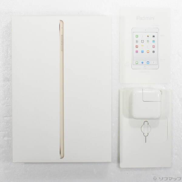 〔中古〕Apple(アップル) iPad mini 4 128GB ゴールド MK782J／A docomoロック解除SIMフリー〔377-ud〕 |  | 04