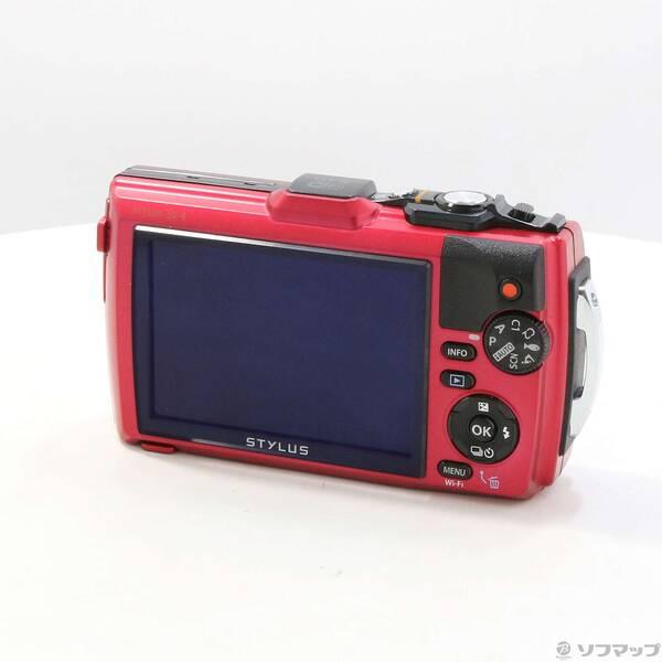 〔中古〕OLYMPUS(オリンパス) OLYMPUS STYLUS TG-4 RED Tough (4倍／防水／SDXC／レッド)〔198-ud〕 |  | 02