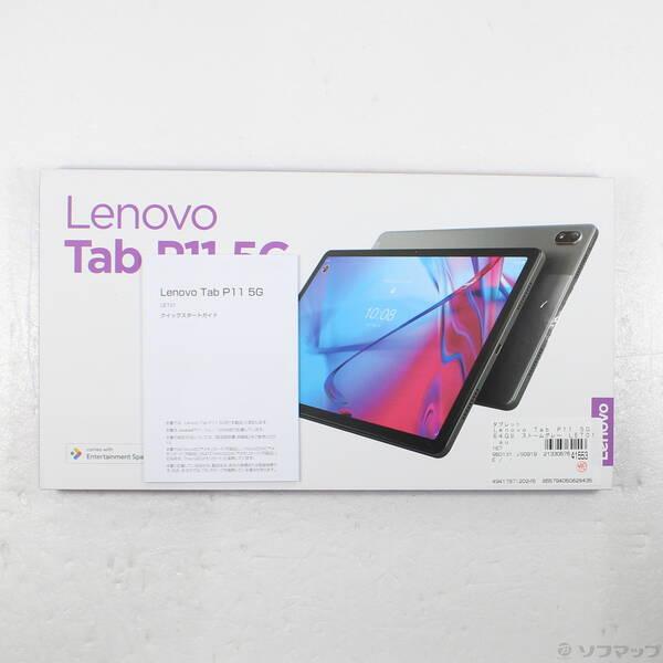 〔中古〕Lenovo(レノボジャパン) Lenovo Tab P11 5G 64GB ストームグレー LET01 au SIMフリー〔262-ud〕 |  | 04