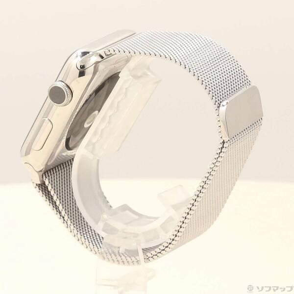 〔中古〕Apple(アップル) Apple Watch 42mm ステンレススチールケース ミラネーゼループ〔247-ud〕 |  | 01