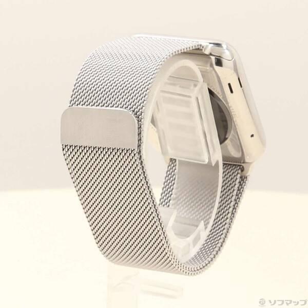 〔中古〕Apple(アップル) Apple Watch 42mm ステンレススチールケース ミラネーゼループ〔247-ud〕 |  | 02