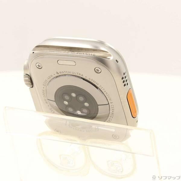 〔中古〕Apple(アップル) Apple Watch Ultra GPS + Cellular 49mm チタニウムケース バンド無し〔344-ud〕 |  | 02