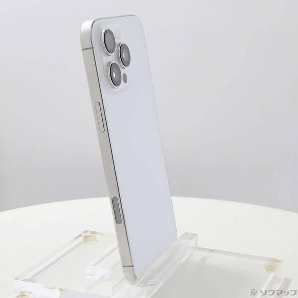 〔中古〕Apple(アップル) iPhone16 Pro Max 512GB ホワイトチタニウム MYWM3J／A SIMフリー〔377-ud〕 |  | 03