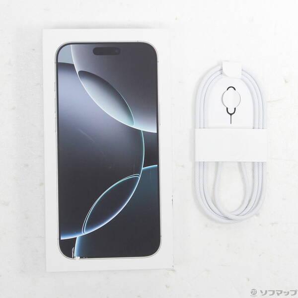 〔中古〕Apple(アップル) iPhone16 Pro Max 512GB ホワイトチタニウム MYWM3J／A SIMフリー〔377-ud〕 |  | 04