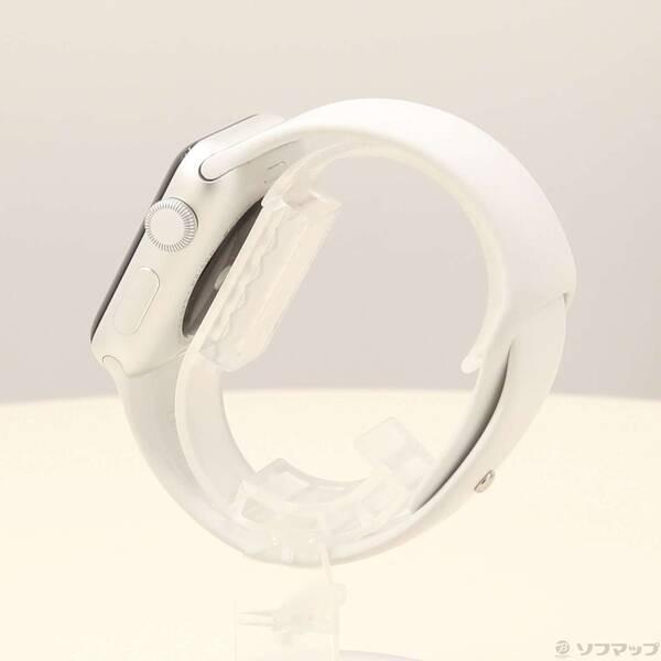 〔中古〕Apple(アップル) Apple Watch Series 3 GPS 38mm シルバーアルミニウムケース ホワイトスポーツバンド〔247-ud〕 |  | 01