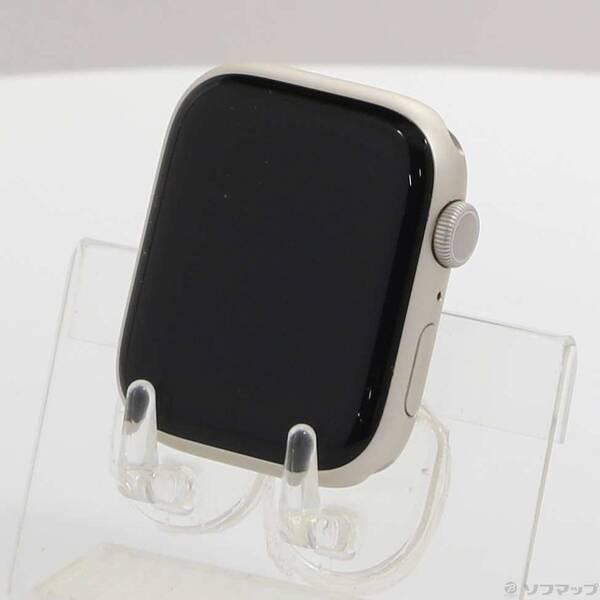 〔中古〕Apple(アップル) Apple Watch Series 8 GPS 45mm スターライトアルミニウムケース バンド無し〔297-ud〕 | 