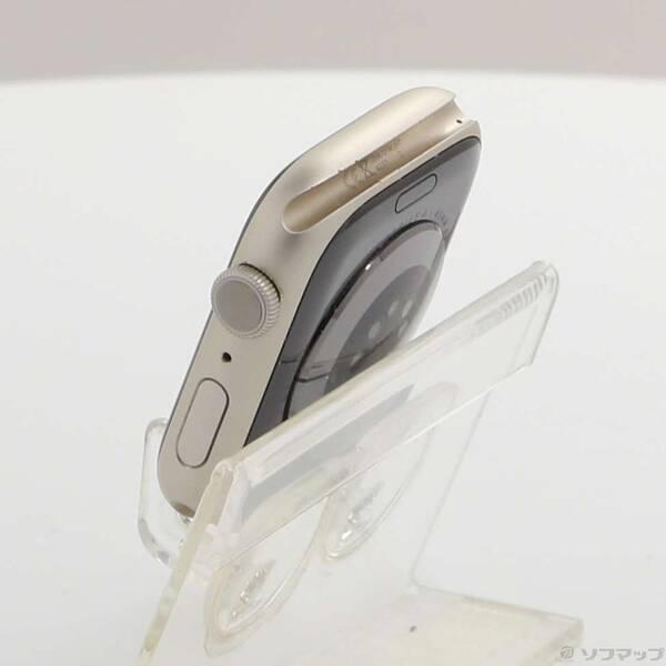 〔中古〕Apple(アップル) Apple Watch Series 8 GPS 45mm スターライトアルミニウムケース バンド無し〔297-ud〕 |  | 01