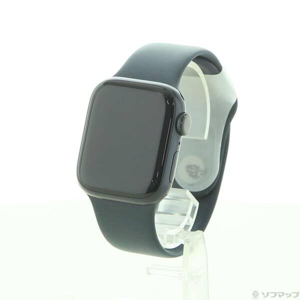 〔中古〕Apple(アップル) Apple Watch Series 7 GPS 41mm ミッドナイトアルミニウムケース ミッドナイトスポーツバンド〔348-ud〕 | 