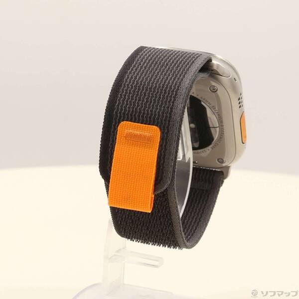 〔中古〕Apple(アップル) Apple Watch Ultra GPS + Cellular 49mm チタニウムケース ブラック／グレイトレイルループ〔305-ud〕 |  | 02