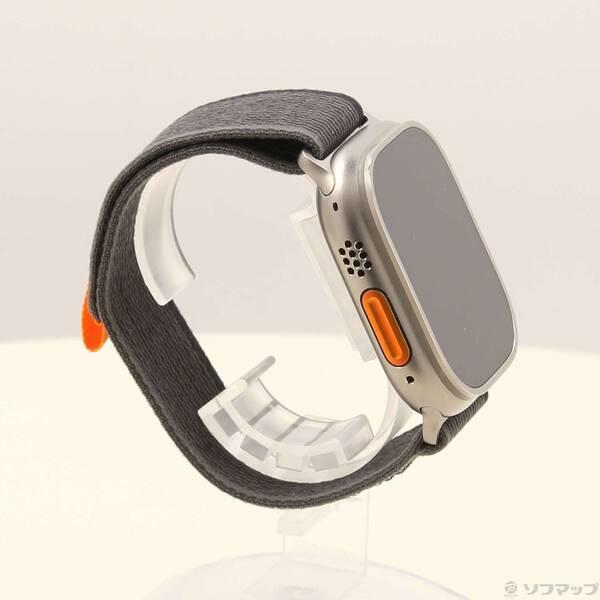 〔中古〕Apple(アップル) Apple Watch Ultra GPS + Cellular 49mm チタニウムケース ブラック／グレイトレイルループ〔305-ud〕 |  | 03