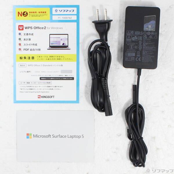 〔中古〕Microsoft(マイクロソフト) Surface Laptop 5 〔Core i7／8GB／SSD512GB〕 RFB-00045 ブラック〔262-ud〕 |  | 04