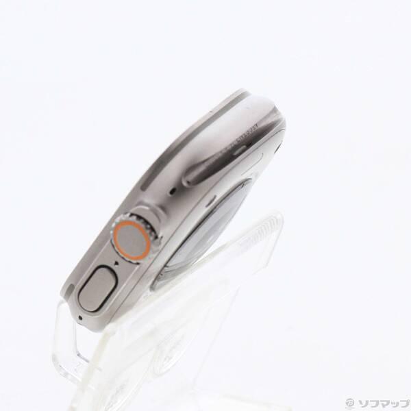 〔中古〕Apple(アップル) Apple Watch Ultra 2 GPS + Cellular 49mm チタニウムケース オリーブアルパインループ〔377-ud〕 |  | 01