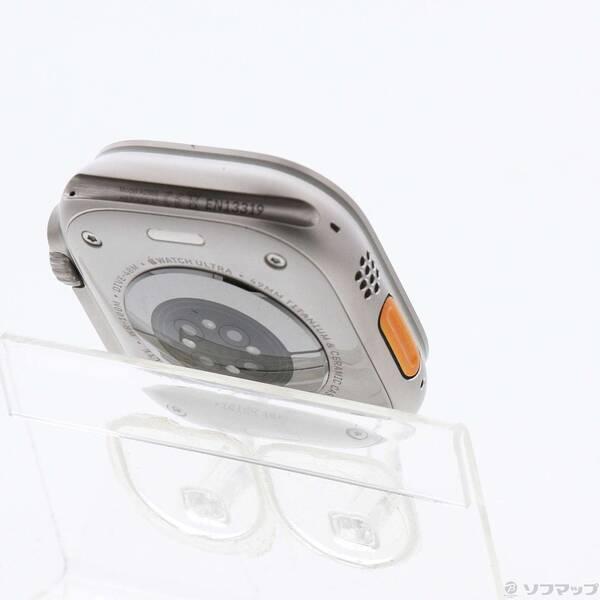 〔中古〕Apple(アップル) Apple Watch Ultra 2 GPS + Cellular 49mm チタニウムケース オリーブアルパインループ〔377-ud〕 |  | 02