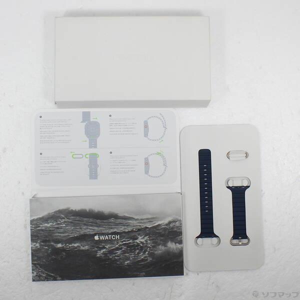 〔中古〕Apple(アップル) Apple Watch Ultra 2 GPS + Cellular 49mm チタニウムケース ブルーオーシャンバンド〔344-ud〕 |  | 04