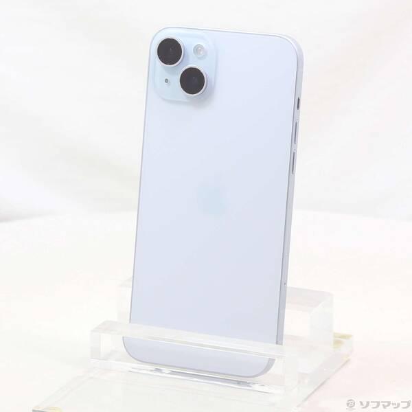 〔中古〕Apple(アップル) iPhone15 Plus 128GB ブルー MU0D3J／A SIMフリー〔258-ud〕 | 