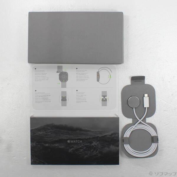 〔中古〕Apple(アップル) Apple Watch Ultra 2 GPS + Cellular 49mm ブラックチタニウムケース ブラックチタニウムミラネーゼループ〔348-ud〕 |  | 04