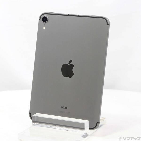 〔中古〕Apple(アップル) iPad mini 第6世代 64GB スペースグレイ MK893J／A SIMフリー〔269-ud〕 | 