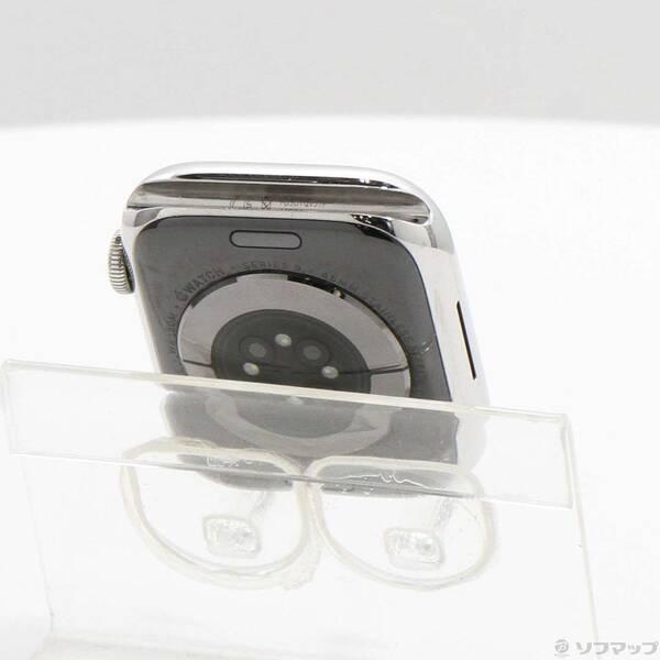 〔中古〕Apple(アップル) Apple Watch Series 9 GPS + Cellular 45mm シルバーステンレススチールケース バンド無し〔305-ud〕 |  | 02