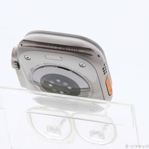 〔中古〕Apple(アップル) Apple Watch Ultra 2 GPS + Cellular 49mm チタニウムケース ブルーオーシャンバンド〔348-ud〕 |  | 02