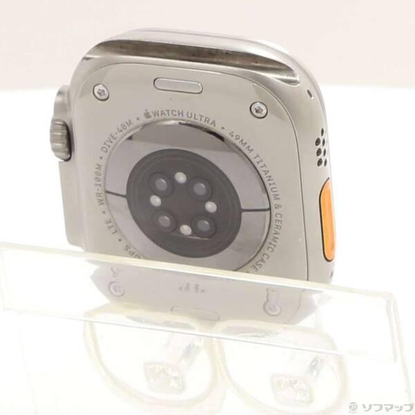 〔中古〕Apple(アップル) Apple Watch Ultra GPS + Cellular 49mm チタニウムケース バンド無し〔352-ud〕 |  | 02