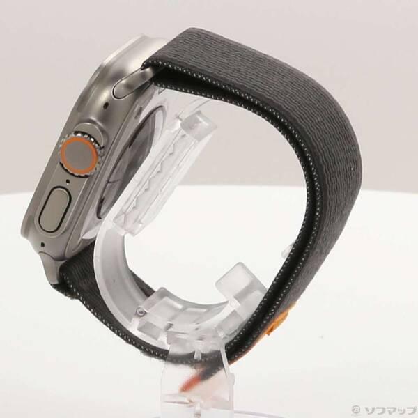 〔中古〕Apple(アップル) Apple Watch Ultra GPS + Cellular 49mm チタニウムケース ブラック／グレイトレイルループ〔344-ud〕 |  | 01