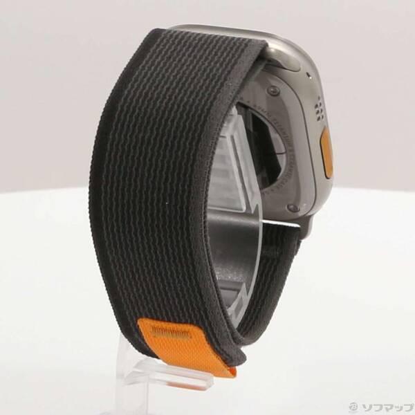 〔中古〕Apple(アップル) Apple Watch Ultra GPS + Cellular 49mm チタニウムケース ブラック／グレイトレイルループ〔344-ud〕 |  | 02