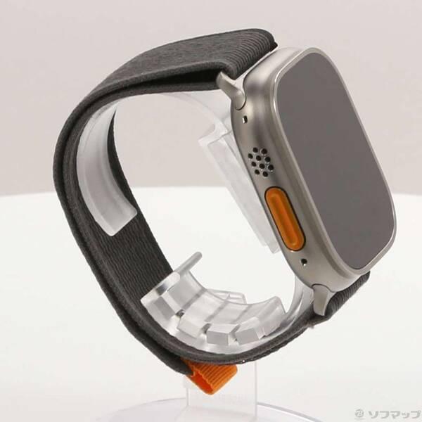 〔中古〕Apple(アップル) Apple Watch Ultra GPS + Cellular 49mm チタニウムケース ブラック／グレイトレイルループ〔344-ud〕 |  | 03