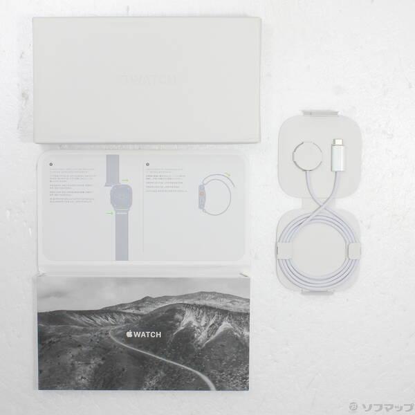 〔中古〕Apple(アップル) Apple Watch Ultra GPS + Cellular 49mm チタニウムケース ブラック／グレイトレイルループ〔344-ud〕 |  | 04