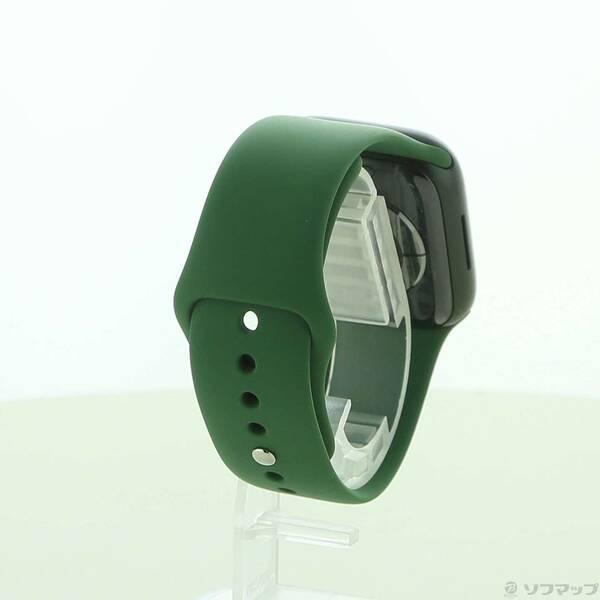 〔中古〕Apple(アップル) Apple Watch Series 7 GPS + Cellular 41mm グリーンアルミニウムケース クローバースポーツバンド〔344-ud〕 |  | 02