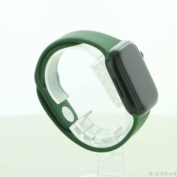 〔中古〕Apple(アップル) Apple Watch Series 7 GPS + Cellular 41mm グリーンアルミニウムケース クローバースポーツバンド〔344-ud〕 |  | 03