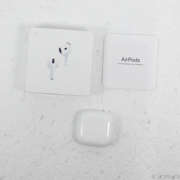【中古品】AirPods 4 アクティブノイズキャンセリング搭載 Amazon.co.jp: Apple AirPods 4 アクティブノイズ キャンセ