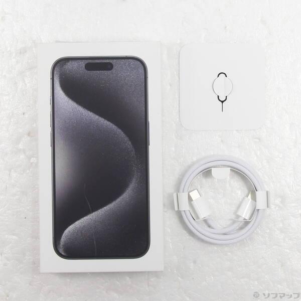 中古〕Apple(アップル) iPhone15 Pro 128GB ブラックチタニウム MTU73J