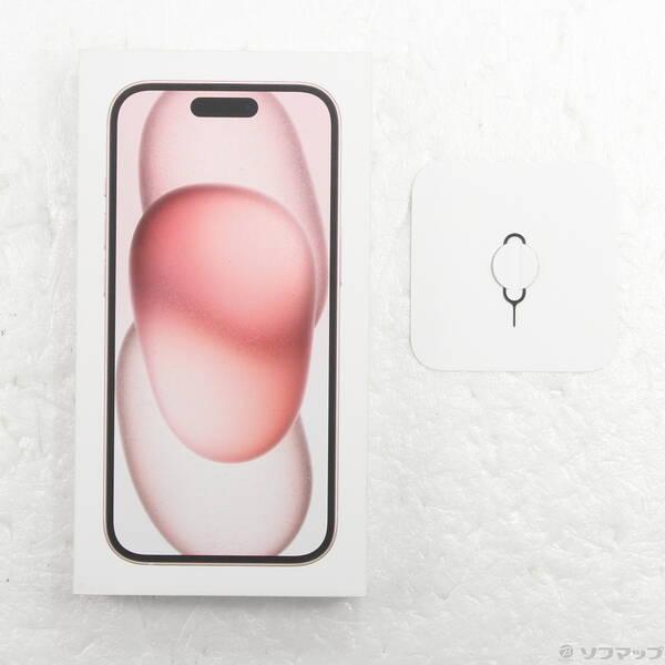 中古〕Apple(アップル) iPhone15 256GB ピンク MTMP3J／A SIM