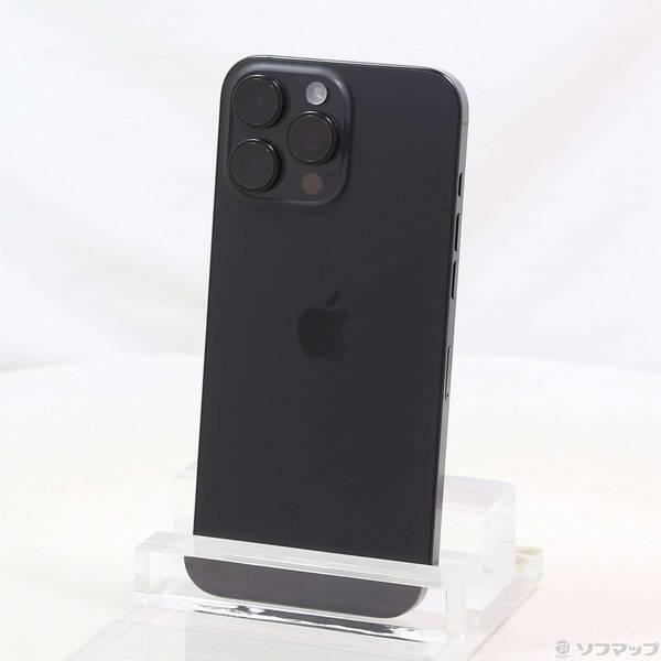 〔中古〕Apple(アップル) iPhone16 Pro Max 512GB ブラックチタニウム MYWL3J／A SIMフリー〔368-ud〕 | 