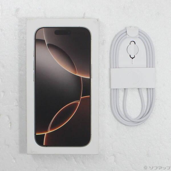 〔中古〕Apple(アップル) iPhone16 Pro 256GB デザートチタニウム MYN23J／A SIMフリー〔269-ud〕 |  | 04