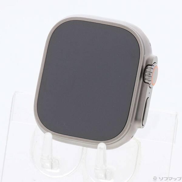 〔中古〕Apple(アップル) Apple Watch Ultra 2 GPS + Cellular 49mm チタニウムケース バンド無し〔344-ud〕 | 