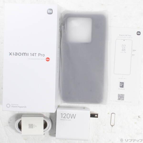 〔中古〕Xiaomi(シャオミ) Xiaomi 14T Pro 256GB チタンブラック MZB0HHKJP SIMフリー〔377-ud〕 |  | 04