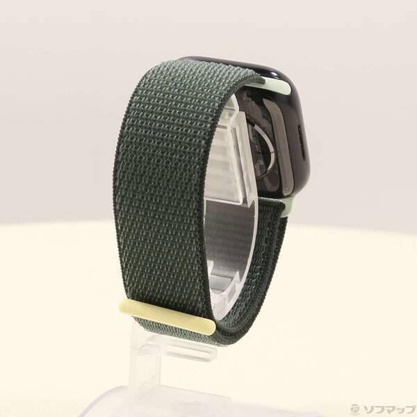 〔中古〕Apple(アップル) Apple Watch Series 9 GPS 41mm ミッドナイトアルミニウムケース サイプレススポーツループ〔251-ud〕 |  | 02