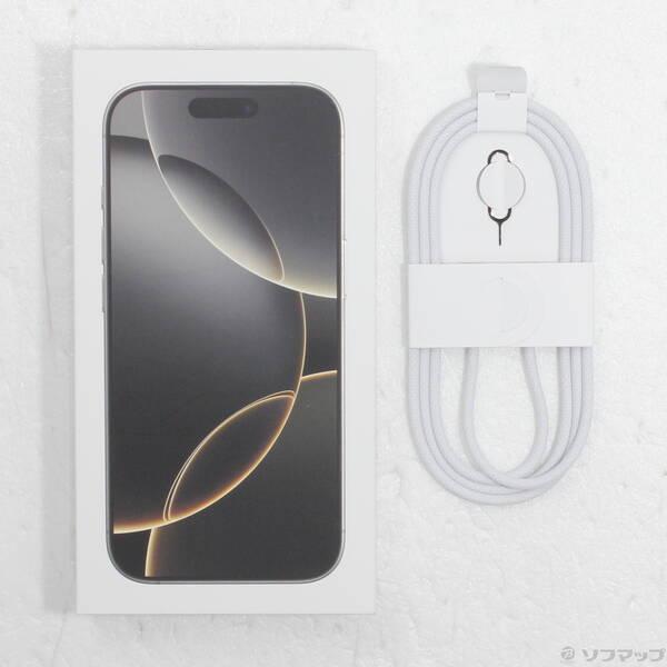 〔中古〕Apple(アップル) iPhone16 Pro 256GB ナチュラルチタニウム 3N746J／A SIMフリー〔305-ud〕 |  | 04