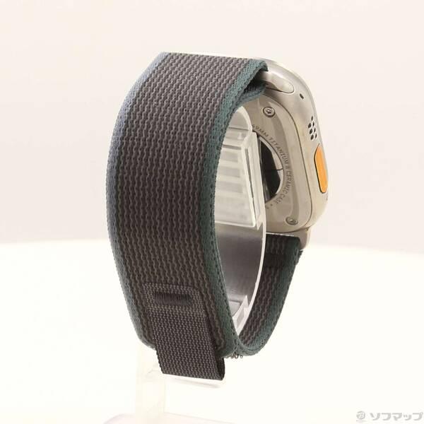 〔中古〕Apple(アップル) Apple Watch Ultra 2 GPS + Cellular 49mm チタニウムケース ブルー／ブラックトレイルループ〔352-ud〕 |  | 02