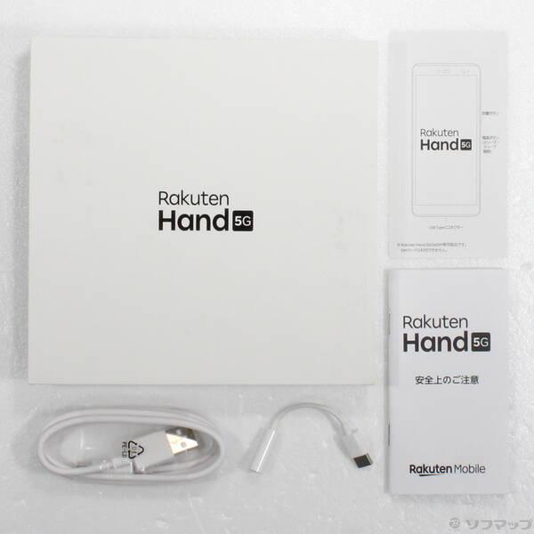 〔中古〕楽天 Rakuten Hand 5G 128GB ブラック P780 楽天 SIMフリー〔349-ud〕 |  | 04