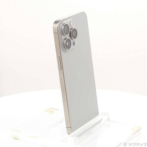 〔中古〕Apple(アップル) iPhone15 Pro Max 256GB ナチュラルチタニウム MU6R3J／A SIMフリー〔269-ud〕 |  | 03